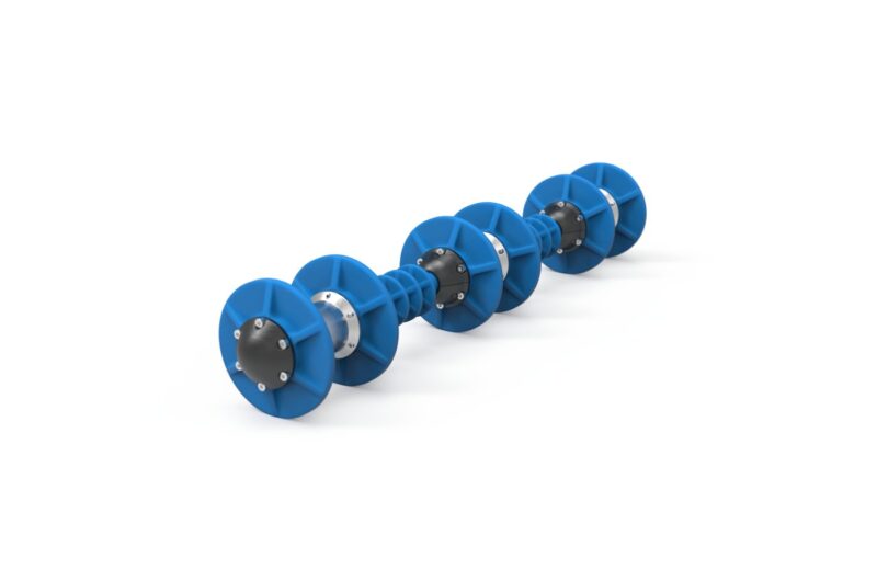 Side elevation and sensor hub